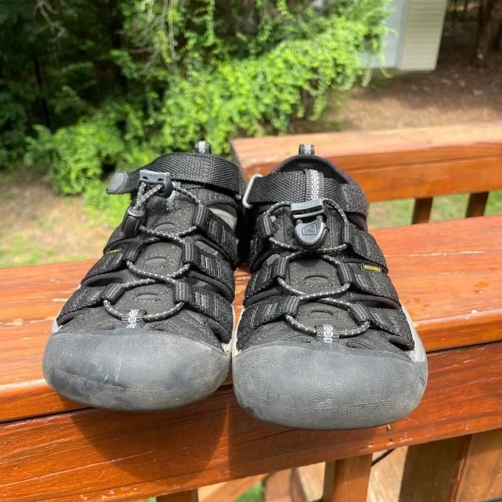 Keen Youth 2 H2 Newport Black Waterproof Hiking Walking Sandals